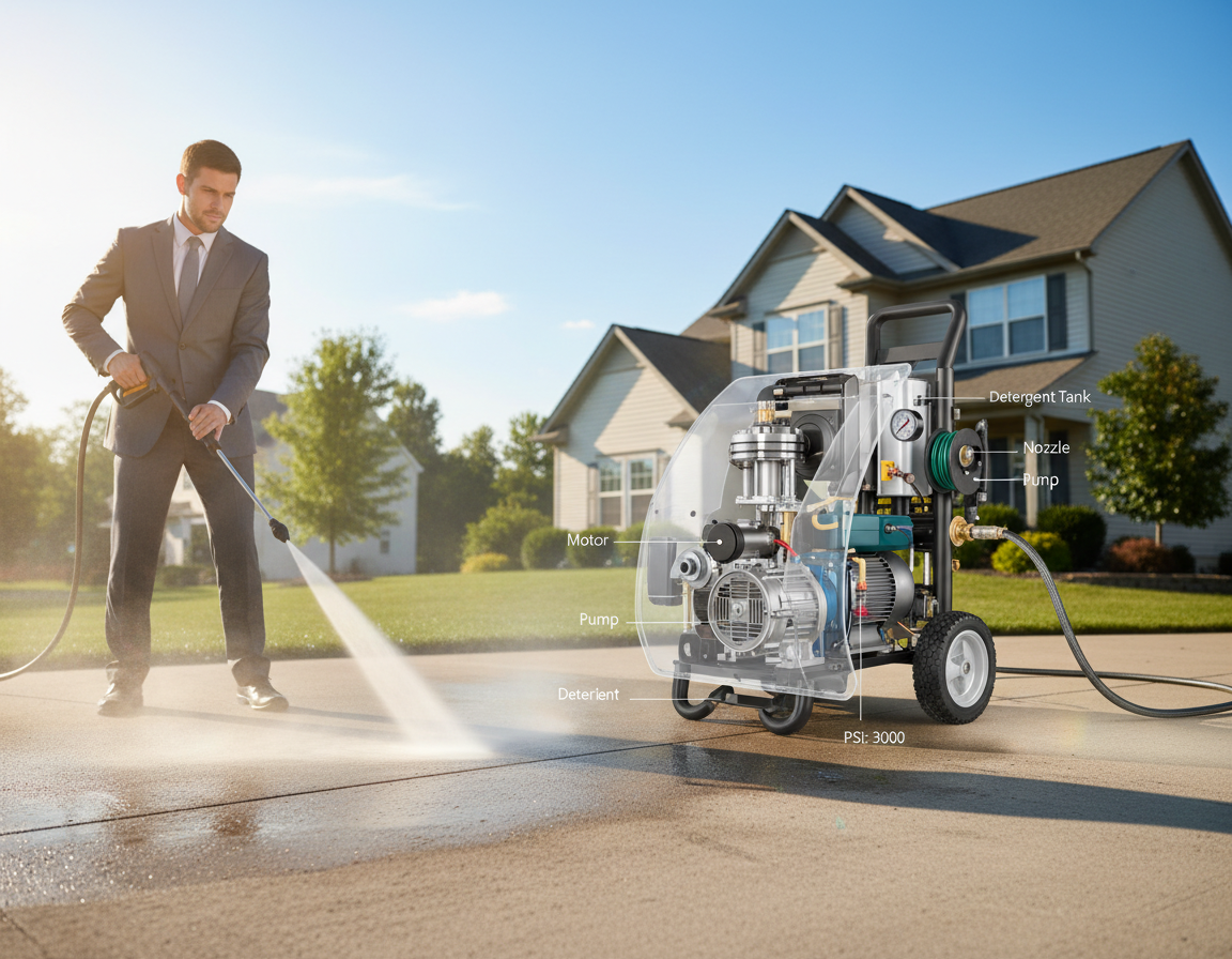 Pressure Washing Service Near Me in Lewis Center Oh