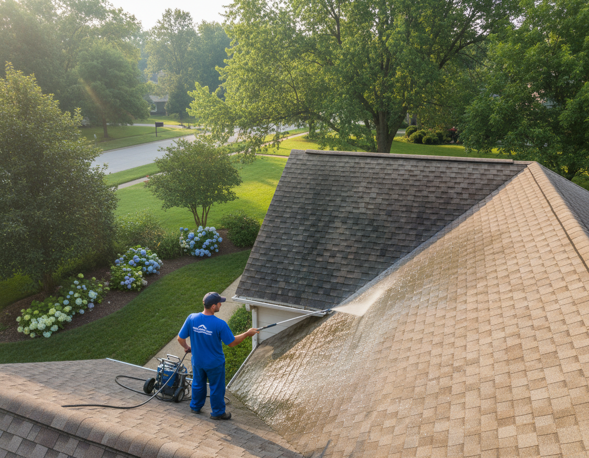 Roof Cleaning In Upper Arlington
